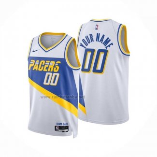 Camiseta Indiana Pacers Personalizada Ciudad 2025-26 Blanco