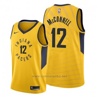 Camiseta Indiana Pacers T.j. Warren #1 Ciudad Gris