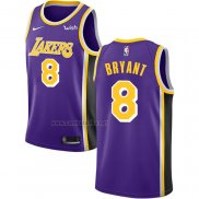 Camiseta Los Angeles Lakers Kobe Bryant #8 Statement Violeta