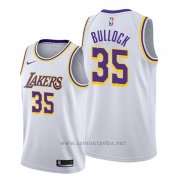 Camiseta Los Angeles Lakers Reggie Bullock #35 Association Blanco