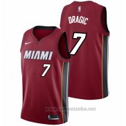 Camiseta Miami Heat Goran Dragic #7 2017-18 Rojo