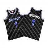 Camiseta Nino Orlando Magic Penny Hardaway #1 Mitchell & Ness 1994-95 Negro