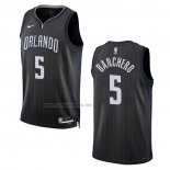 Camiseta Orlando Magic Paolo Banchero #5 Ciudad 2022-23 Negro