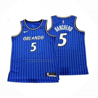 Camiseta Orlando Magic Paolo Banchero NO 5 Icon 2025-26 Azul
