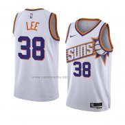 Camiseta Phoenix Suns Saben Lee #38 Association 2023-24 Blanco