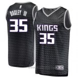 Camiseta Sacramento Kings Bagley III #35 Statement 2017-18 Negro