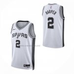 Camiseta San Antonio Spurs Dylan Harper NO 2 Association 2025-26 Blanco