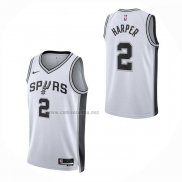 Camiseta San Antonio Spurs Dylan Harper NO 2 Association 2025-26 Blanco