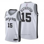 Camiseta San Antonio Spurs Quinndary Weatherspoon #15 Association 2019-20 Blanco