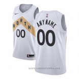 Camiseta Toronto Raptors Personalizada Ciudad 2017-18 Blanco