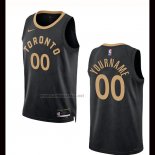 Camiseta Toronto Raptors Personalizada Ciudad 2022-23 Negro