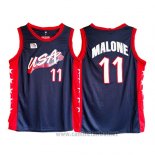 Camiseta USA 1996 Karl Malone #11 Negro