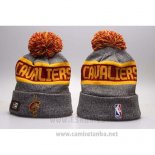 Gorro Beanie Cleveland Cavaliers Amarillo Gris