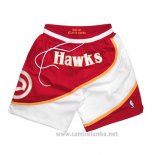 Pantalone Atlanta Hawks 1986-87 Rojo