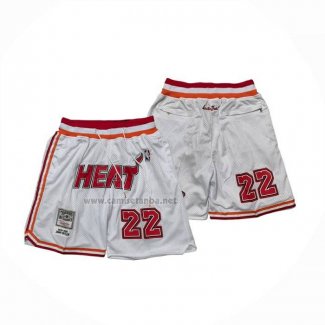 Pantalone Miami Heat Ciudad Just Don 2019-20 Blanco