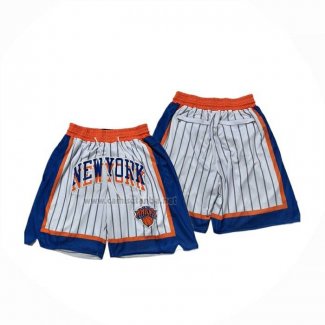 Pantalone New York Knicks Ciudad 2024-25 Just Don Blanco
