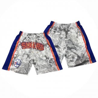 Pantalone Philadelphia 76ers Special Year Of The Tiger Blanco