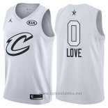 Camiseta All Star 2018 Cleveland Cavaliers Kevin Love #0 Blanco