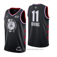 Camiseta All Star 2019 Boston Celtics Kyrie Irving #11 Negro