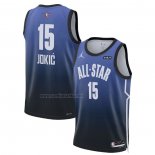 Camiseta All Star 2023 Denver Nuggets Nikola Jokic #15 Azul