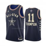 Camiseta All Star 2024 Golden State Warriors Klay Thompson NO 11 Azul