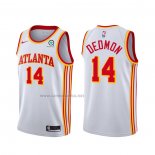 Camiseta Atlanta Hawks Dewayne Dedmon #14 Association 2020-21 Blanco