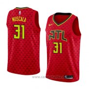 Camiseta Atlanta Hawks Mike Muscala #31 Statement 2018 Rojo
