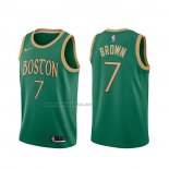 Camiseta Boston Celtics Jaylen Marron #7 Ciudad 2019-20 Verde