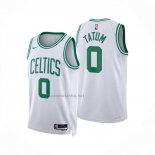 Camiseta Boston Celtics Jayson Tatum NO 0 Association 2023-25 Blanco