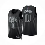 Camiseta Brooklyn Nets Ben Simmons NO 10 Statement 2025-26 Negro