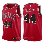 Camiseta Chicago Bulls Nikola Mirotic #44 Icon 2017-18 Rojo