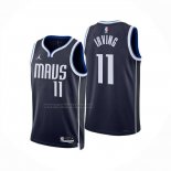 Camiseta Dallas Mavericks Kyrie Irving NO 11 Statement 2024-25 Azul