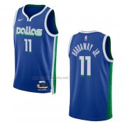 Camiseta Dallas Mavericks Tim Hardaway JR. #11 Ciudad 2022-23 Azul