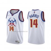 Camiseta Denver Nuggets Gary Harris #14 Earned 2020-21 Blanco