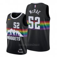 Camiseta Denver Nuggets Jordan Mcrae #52 Ciudad 2019-20 Negro