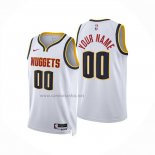 Camiseta Denver Nuggets Personalizada Association 2024-25 Blanco