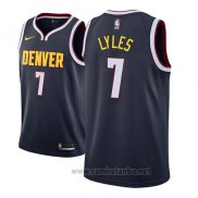 Camiseta Denver Nuggets Trey Lyles #7 Icon 2018-19 Azul