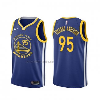 Camiseta Golden State Warriors Juan Toscano-Anderson #95 Icon Azul