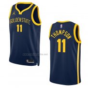 Camiseta Golden State Warriors Klay Thompson #11 Statement 2022-23 Negro