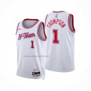 Camiseta Houston Rockets Amen Thompson NO 1 Ciudad 2025-26 Blanco