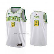 Camiseta Houston Rockets Jae'Sean Tate #8 Classic 2022-23 Blanco