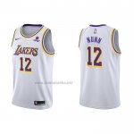 Camiseta Los Angeles Lakers Kendrick Nunn #12 Association 2021-22 Blanco