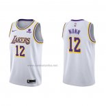 Camiseta Los Angeles Lakers Kendrick Nunn #12 Association 2021-22 Blanco