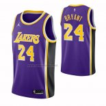 Camiseta Los Angeles Lakers Kobe Bryant #24 Statement 2021-22 Violeta