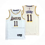 Camiseta Los Angeles Lakers Kyrie Irving #11 Association Blanco