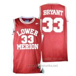 Camiseta Lower Merion Kobe Bryant #33 Rojo