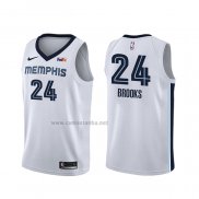 Camiseta Memphis Grizzlies Dillon Brooks #24 Association Blanco