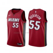 Camiseta Miami Heat Duncan Robinson #55 Statement Rojo