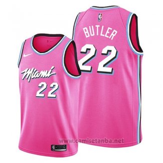 Camiseta Miami Heat Jimmy Butler #22 Earned 2019 Rosa