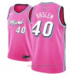 Camiseta Miami Heat Udonis Haslem #40 Earned 2018-19 Rosa